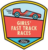 Ford Girls' Fast Track Races Logo